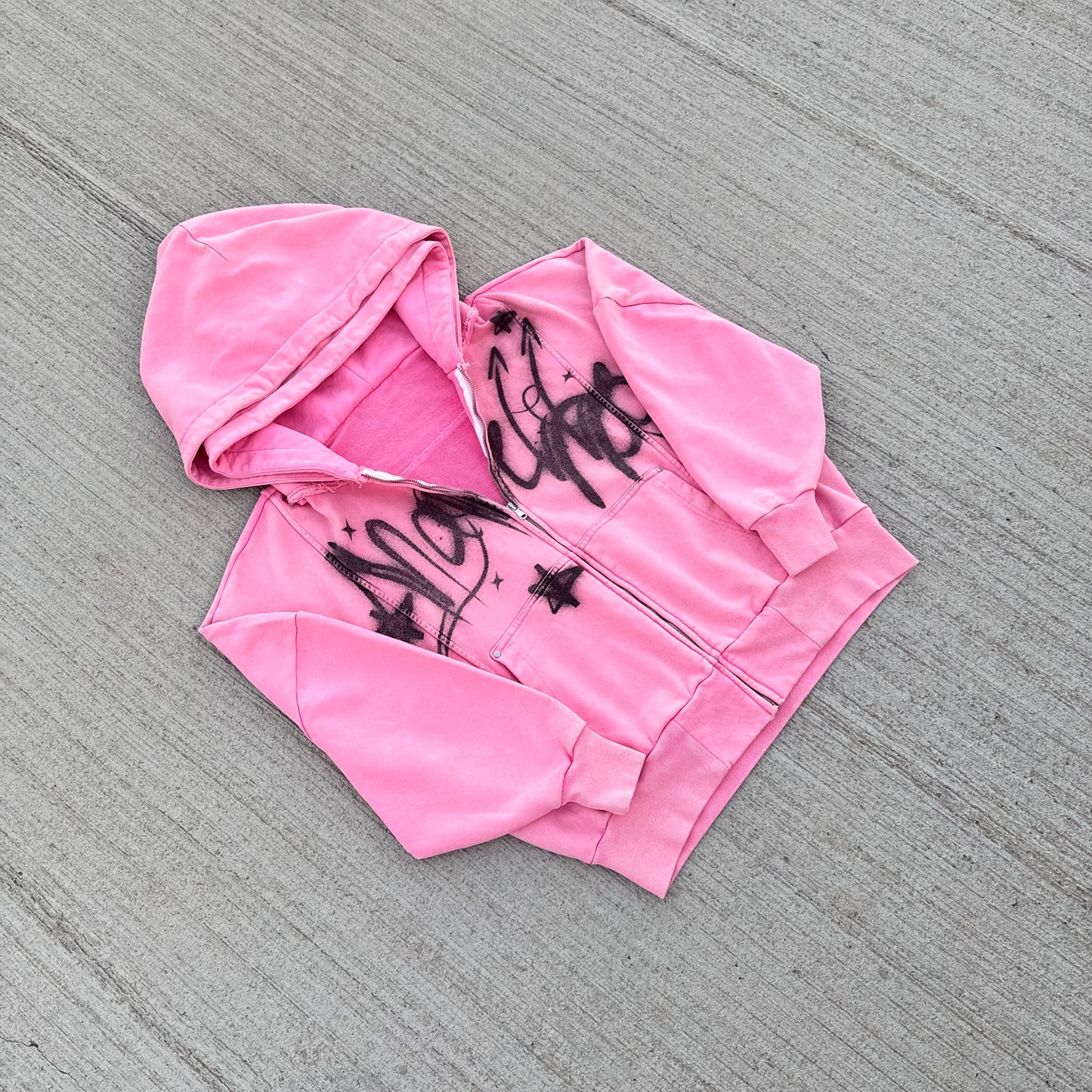 Bubblegum Duel Hood Zip-up