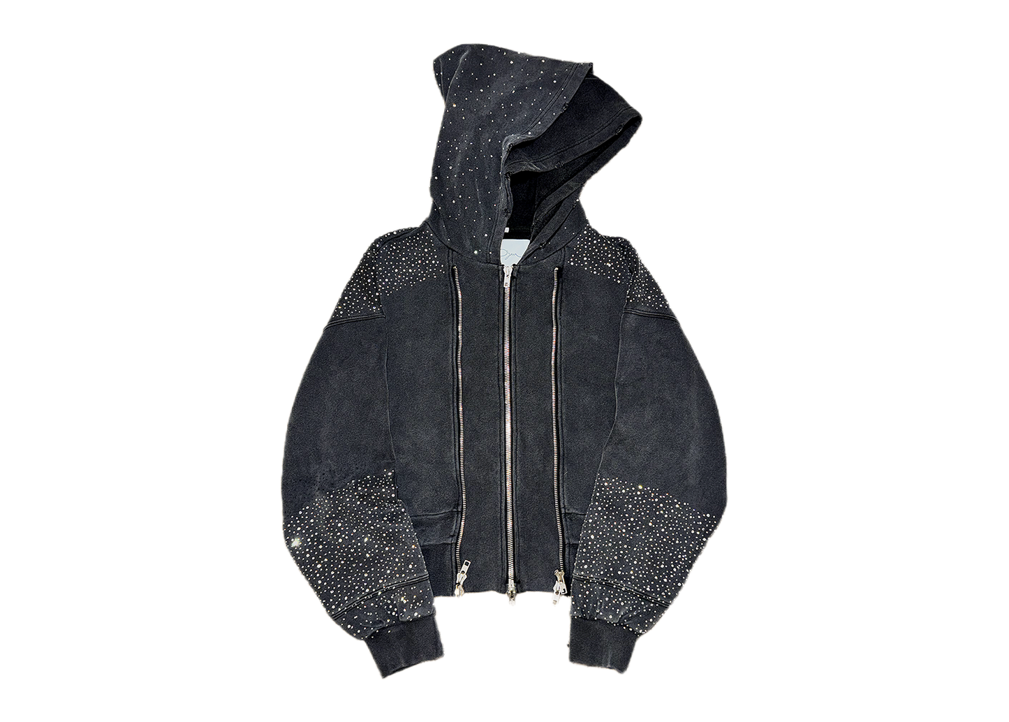 "Charcoal" Triple Zip-Up