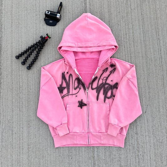 Bubblegum Duel Hood Zip-up