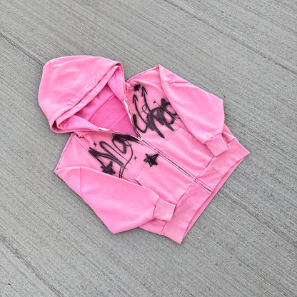 Bubblegum Duel Hood Zip-up