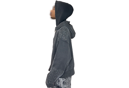 "Charcoal" Triple Zip-Up